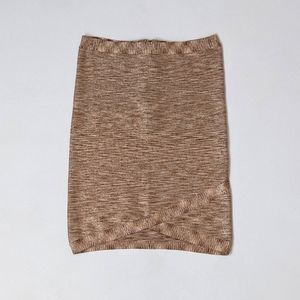 bebe Skirt, S, gold glitter, body-con